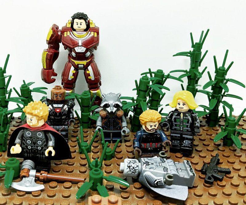 «Мстители: Война бесконечности»: фанат создает из фигурок LEGO удручающую сцену