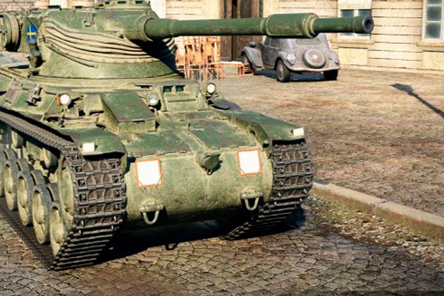Новая ветка шведских танков