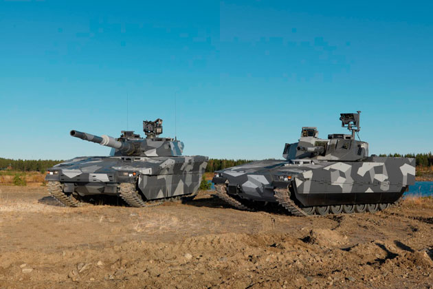 Новые шведские танки