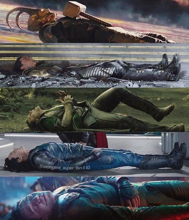 Смерти Локи в фильмах Marvel