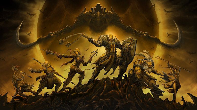 Постер видеоигры Diablo