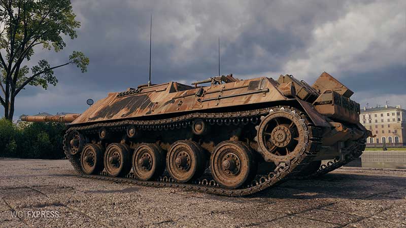 Как играть на KanonenJagdpanzer 105?