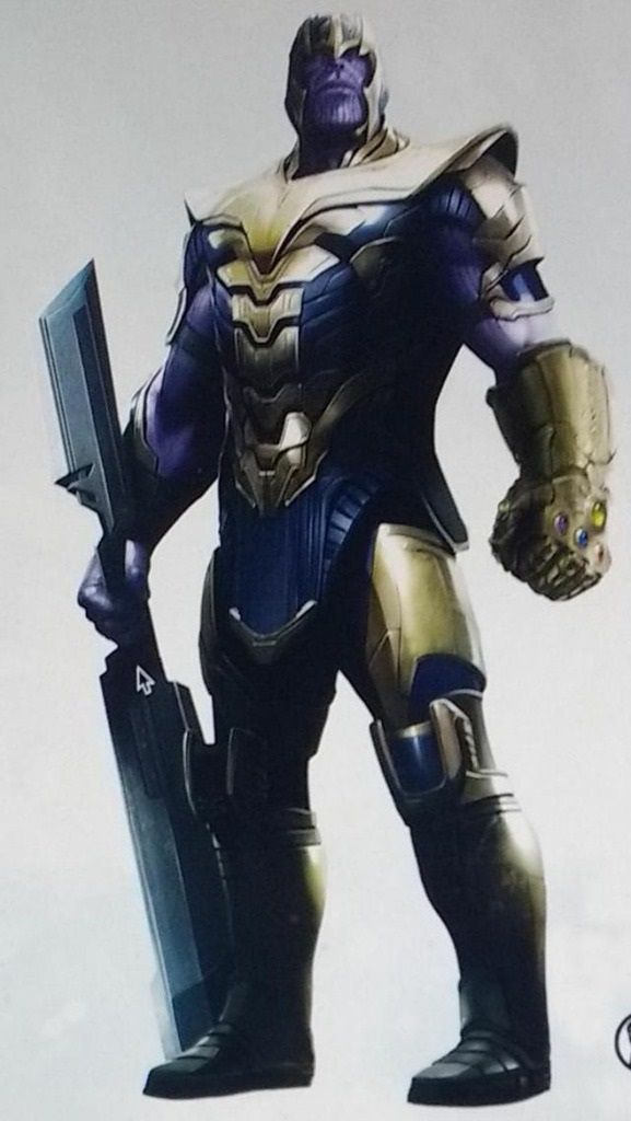 Танос со своим новым мечом