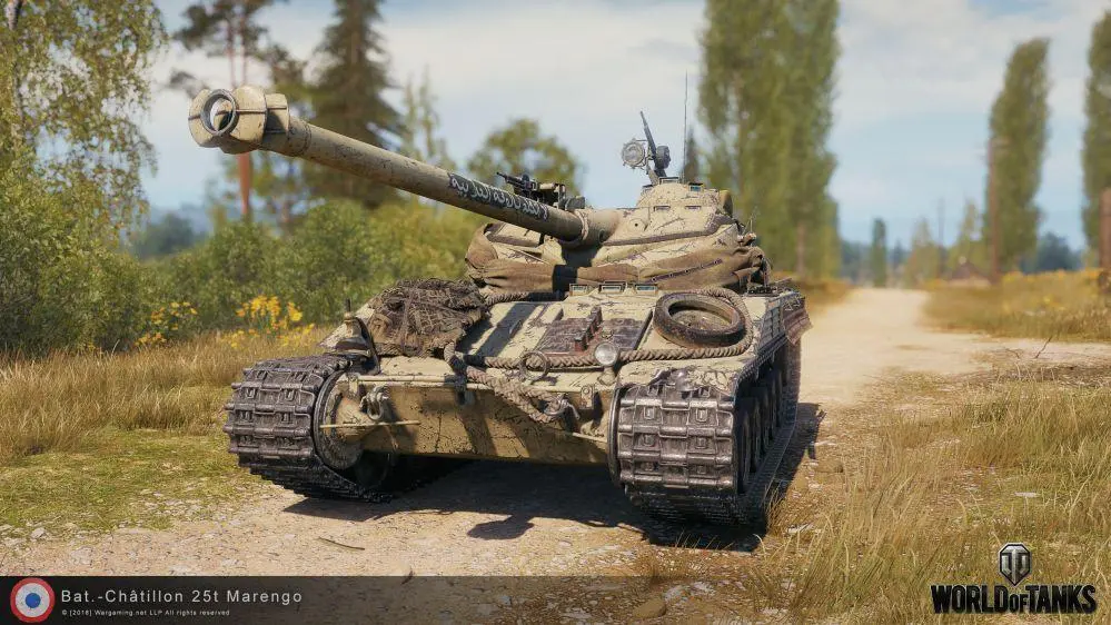 Bat-Chatillon 25 t в 3D-Стиле