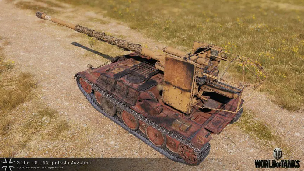 Grille 15 в 3D-Стиле