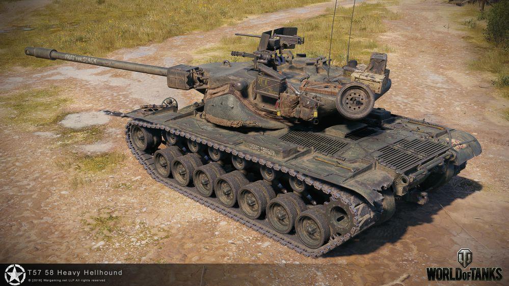 T57 Heavy Tank в 3D-Стиле