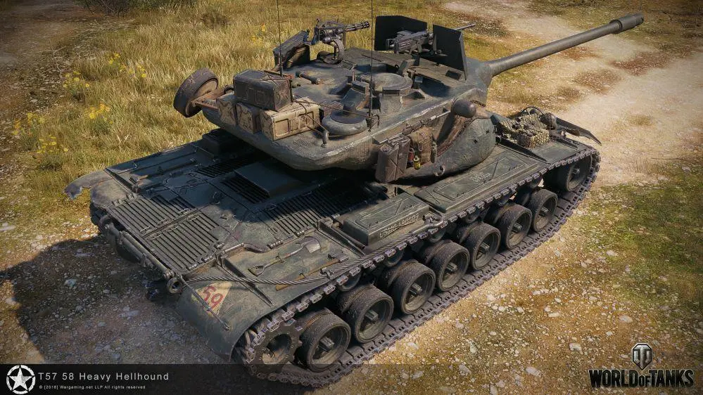 T57 Heavy Tank в 3D-Стиле