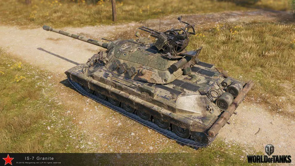 ИС-7 в 3D-Стиле