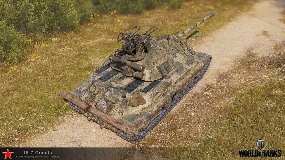 ИС-7 в 3D-Стиле